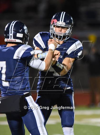 Thumbnail 1 in Cardinal Newman vs. Marin Catholic (CIF NCS D4 Final) photogallery.
