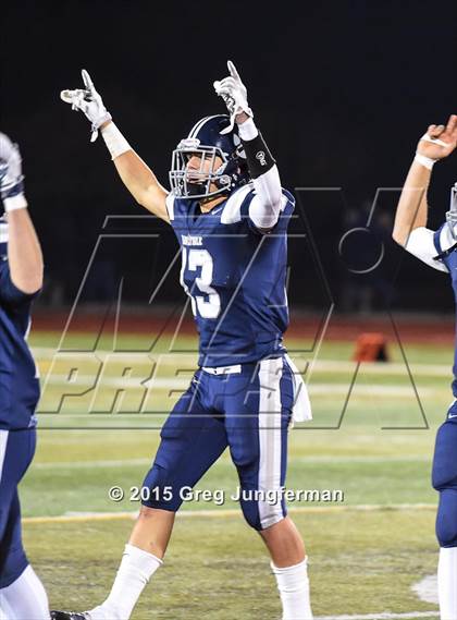 Thumbnail 1 in Cardinal Newman vs. Marin Catholic (CIF NCS D4 Final) photogallery.
