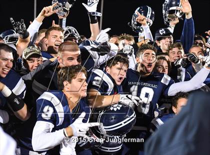 Thumbnail 1 in Cardinal Newman vs. Marin Catholic (CIF NCS D4 Final) photogallery.