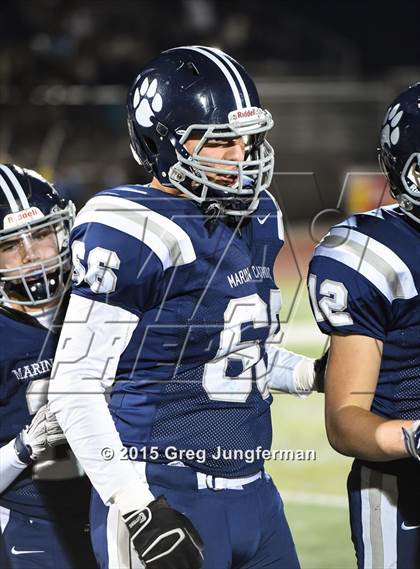 Thumbnail 1 in Cardinal Newman vs. Marin Catholic (CIF NCS D4 Final) photogallery.