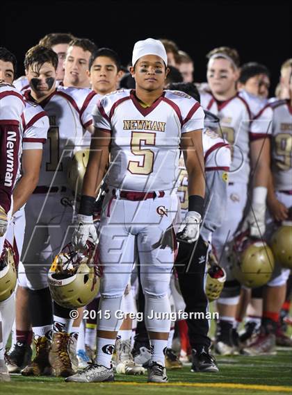 Thumbnail 2 in Cardinal Newman vs. Marin Catholic (CIF NCS D4 Final) photogallery.
