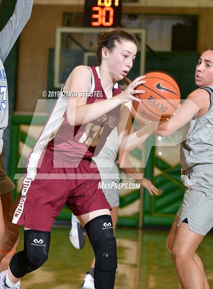Thumbnail 2 in Mission Hills vs. Bishop Gorman (St. Mary's Stockton MLK Showcase) photogallery.