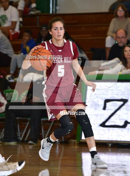 Thumbnail 2 in Mission Hills vs. Bishop Gorman (St. Mary's Stockton MLK Showcase) photogallery.