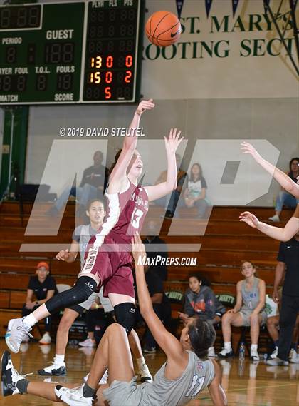 Thumbnail 2 in Mission Hills vs. Bishop Gorman (St. Mary's Stockton MLK Showcase) photogallery.