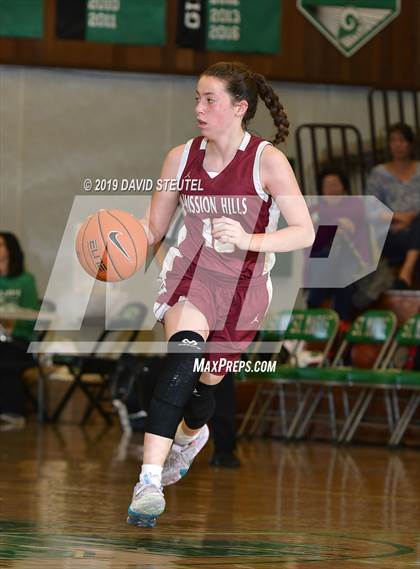 Thumbnail 3 in Mission Hills vs. Bishop Gorman (St. Mary's Stockton MLK Showcase) photogallery.