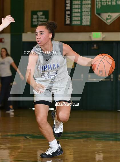 Thumbnail 1 in Mission Hills vs. Bishop Gorman (St. Mary's Stockton MLK Showcase) photogallery.