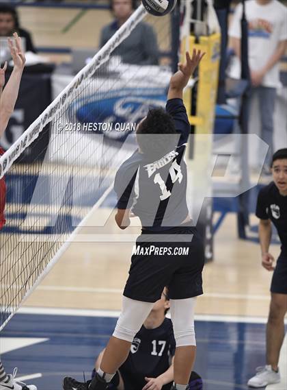 Thumbnail 3 in San Gabriel Academy vs. Murrieta Valley (CIF-SS D4 Final) photogallery.