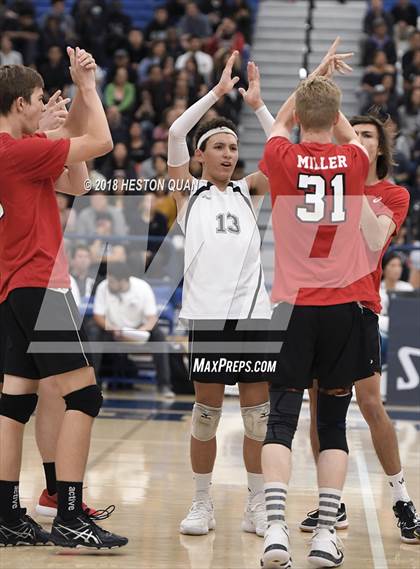 Thumbnail 1 in San Gabriel Academy vs. Murrieta Valley (CIF-SS D4 Final) photogallery.