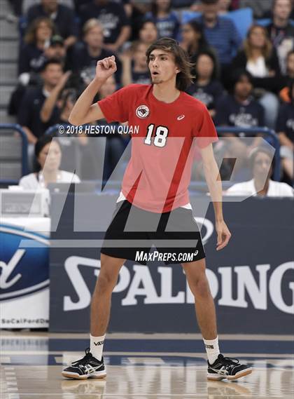 Thumbnail 2 in San Gabriel Academy vs. Murrieta Valley (CIF-SS D4 Final) photogallery.