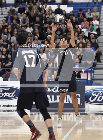 Thumbnail 3 in San Gabriel Academy vs. Murrieta Valley (CIF-SS D4 Final) photogallery.