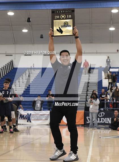 Thumbnail 1 in San Gabriel Academy vs. Murrieta Valley (CIF-SS D4 Final) photogallery.