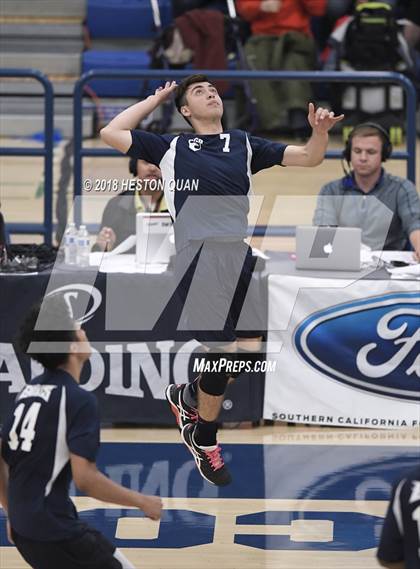 Thumbnail 3 in San Gabriel Academy vs. Murrieta Valley (CIF-SS D4 Final) photogallery.