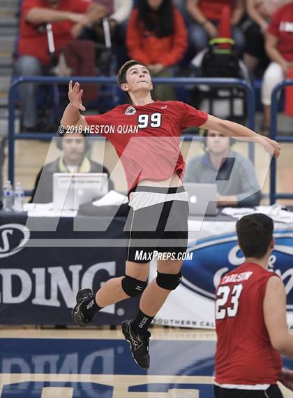 Thumbnail 1 in San Gabriel Academy vs. Murrieta Valley (CIF-SS D4 Final) photogallery.