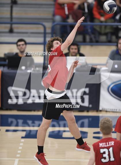 Thumbnail 3 in San Gabriel Academy vs. Murrieta Valley (CIF-SS D4 Final) photogallery.