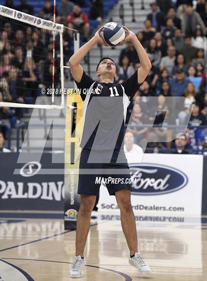Thumbnail 2 in San Gabriel Academy vs. Murrieta Valley (CIF-SS D4 Final) photogallery.