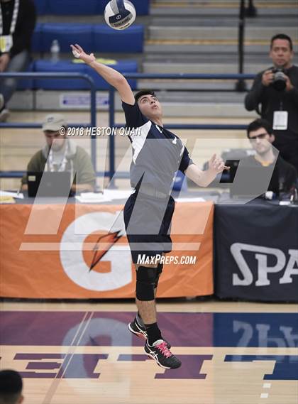 Thumbnail 3 in San Gabriel Academy vs. Murrieta Valley (CIF-SS D4 Final) photogallery.
