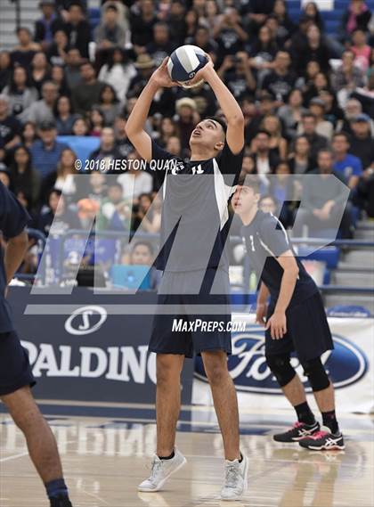 Thumbnail 3 in San Gabriel Academy vs. Murrieta Valley (CIF-SS D4 Final) photogallery.