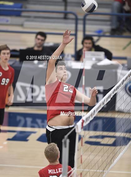 Thumbnail 2 in San Gabriel Academy vs. Murrieta Valley (CIF-SS D4 Final) photogallery.