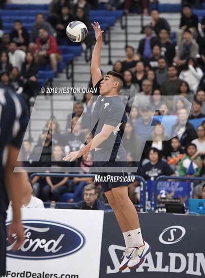 Thumbnail 3 in San Gabriel Academy vs. Murrieta Valley (CIF-SS D4 Final) photogallery.