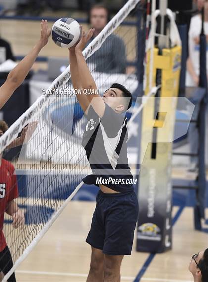 Thumbnail 1 in San Gabriel Academy vs. Murrieta Valley (CIF-SS D4 Final) photogallery.