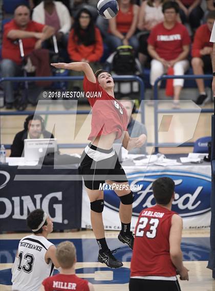 Thumbnail 1 in San Gabriel Academy vs. Murrieta Valley (CIF-SS D4 Final) photogallery.