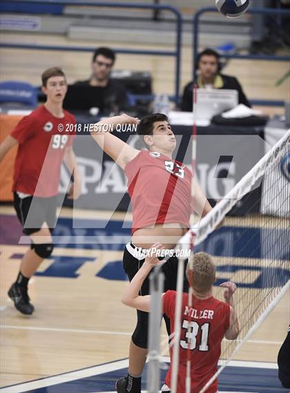 Thumbnail 2 in San Gabriel Academy vs. Murrieta Valley (CIF-SS D4 Final) photogallery.