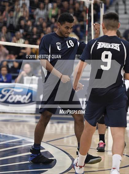 Thumbnail 1 in San Gabriel Academy vs. Murrieta Valley (CIF-SS D4 Final) photogallery.