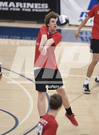 Thumbnail 2 in San Gabriel Academy vs. Murrieta Valley (CIF-SS D4 Final) photogallery.