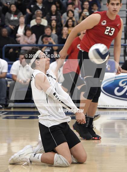 Thumbnail 2 in San Gabriel Academy vs. Murrieta Valley (CIF-SS D4 Final) photogallery.