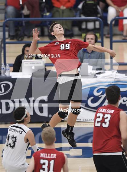 Thumbnail 3 in San Gabriel Academy vs. Murrieta Valley (CIF-SS D4 Final) photogallery.