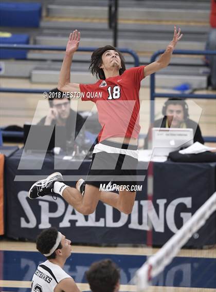 Thumbnail 1 in San Gabriel Academy vs. Murrieta Valley (CIF-SS D4 Final) photogallery.