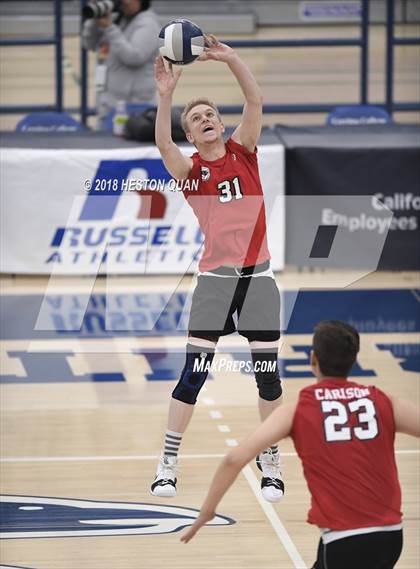 Thumbnail 1 in San Gabriel Academy vs. Murrieta Valley (CIF-SS D4 Final) photogallery.
