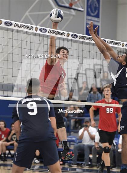 Thumbnail 2 in San Gabriel Academy vs. Murrieta Valley (CIF-SS D4 Final) photogallery.