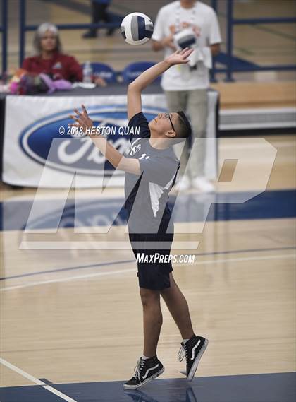 Thumbnail 3 in San Gabriel Academy vs. Murrieta Valley (CIF-SS D4 Final) photogallery.