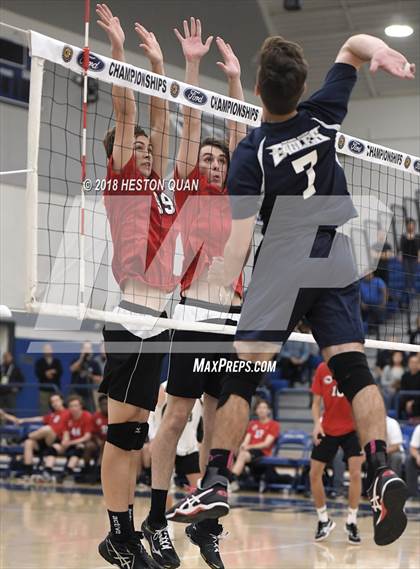Thumbnail 1 in San Gabriel Academy vs. Murrieta Valley (CIF-SS D4 Final) photogallery.