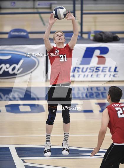 Thumbnail 1 in San Gabriel Academy vs. Murrieta Valley (CIF-SS D4 Final) photogallery.