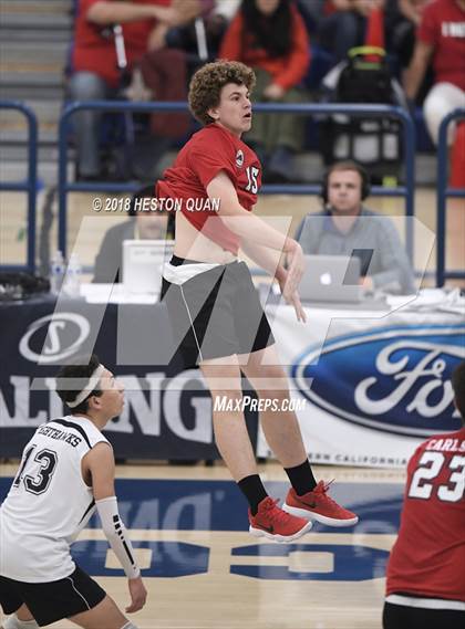 Thumbnail 1 in San Gabriel Academy vs. Murrieta Valley (CIF-SS D4 Final) photogallery.