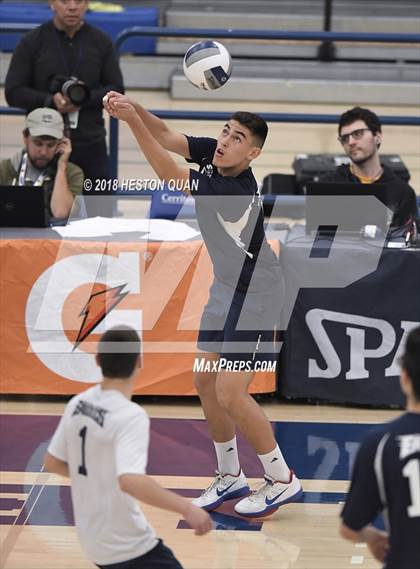 Thumbnail 2 in San Gabriel Academy vs. Murrieta Valley (CIF-SS D4 Final) photogallery.