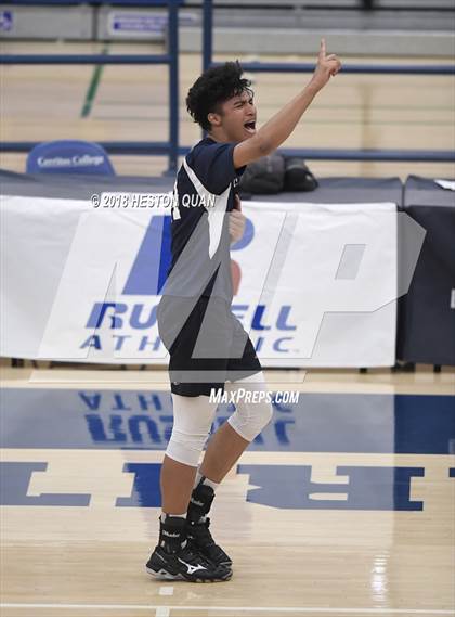 Thumbnail 3 in San Gabriel Academy vs. Murrieta Valley (CIF-SS D4 Final) photogallery.