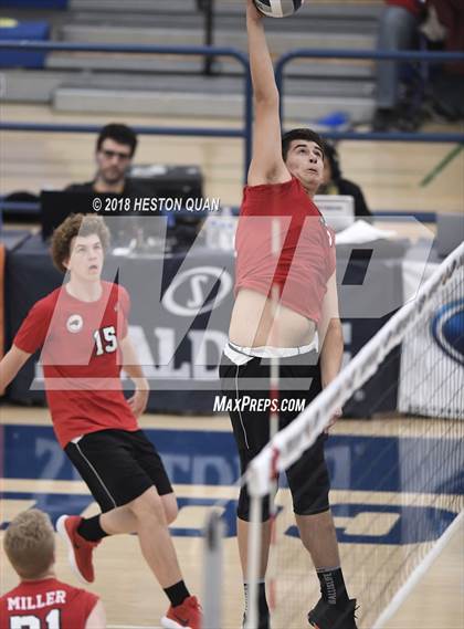 Thumbnail 1 in San Gabriel Academy vs. Murrieta Valley (CIF-SS D4 Final) photogallery.