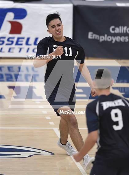 Thumbnail 1 in San Gabriel Academy vs. Murrieta Valley (CIF-SS D4 Final) photogallery.