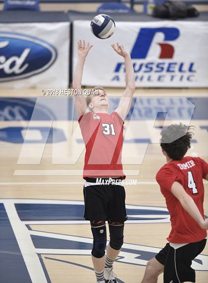 Thumbnail 3 in San Gabriel Academy vs. Murrieta Valley (CIF-SS D4 Final) photogallery.