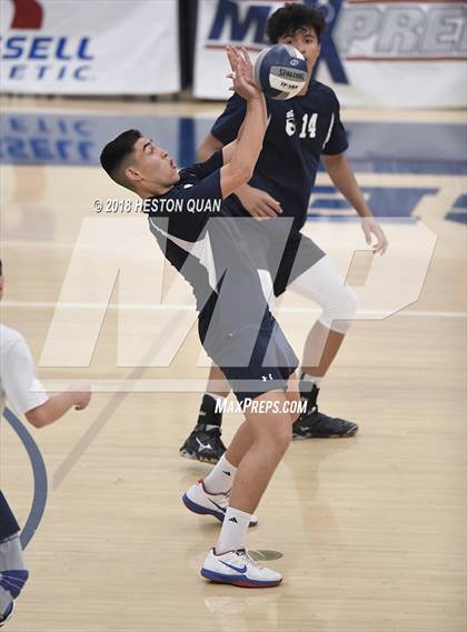 Thumbnail 3 in San Gabriel Academy vs. Murrieta Valley (CIF-SS D4 Final) photogallery.