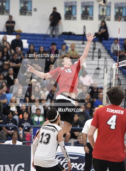 Thumbnail 3 in San Gabriel Academy vs. Murrieta Valley (CIF-SS D4 Final) photogallery.