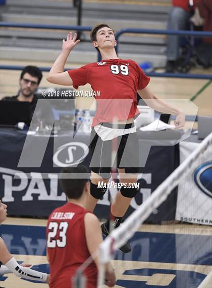 Thumbnail 3 in San Gabriel Academy vs. Murrieta Valley (CIF-SS D4 Final) photogallery.