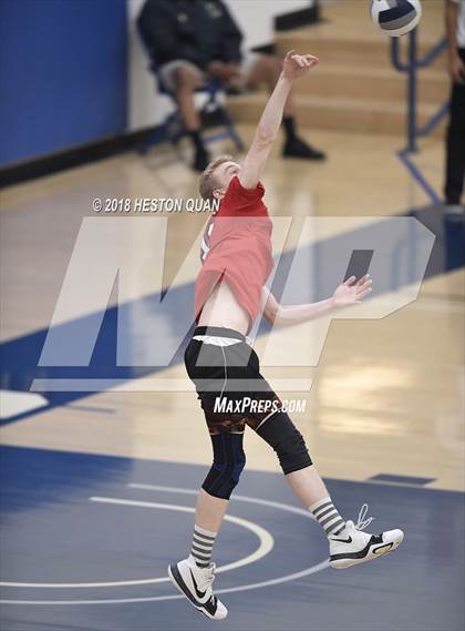 Thumbnail 3 in San Gabriel Academy vs. Murrieta Valley (CIF-SS D4 Final) photogallery.