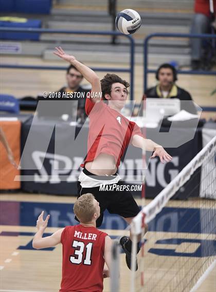 Thumbnail 2 in San Gabriel Academy vs. Murrieta Valley (CIF-SS D4 Final) photogallery.