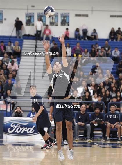 Thumbnail 3 in San Gabriel Academy vs. Murrieta Valley (CIF-SS D4 Final) photogallery.