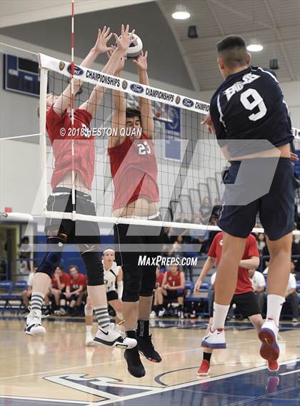 Thumbnail 1 in San Gabriel Academy vs. Murrieta Valley (CIF-SS D4 Final) photogallery.