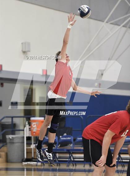 Thumbnail 2 in San Gabriel Academy vs. Murrieta Valley (CIF-SS D4 Final) photogallery.